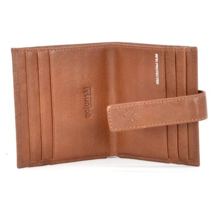 Golunski RFID Blocking Cognac Wallet