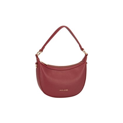 David Jones Crescent Handbag Bordeaux David Jones Crescent Handbag Bordeaux