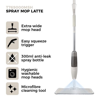 Tower Classic Spray Mop Latte & Grey