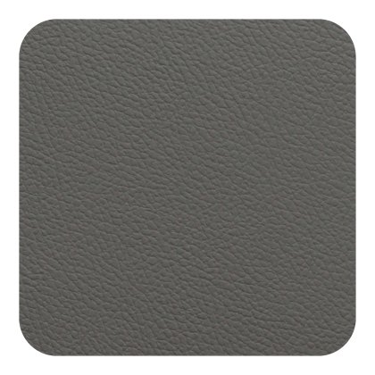 Tradestock 2-tone Grey Flexi Faux Leather Coasters set of 4