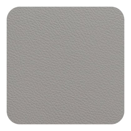 Tradestock Mustard Grey Flexi Faux Leather Coasters set of 4