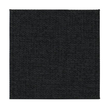 Tradestock Black Textured Faux Leather Coasters set of 4 Tradestock Black Textured Faux Leather Coasters set of 4