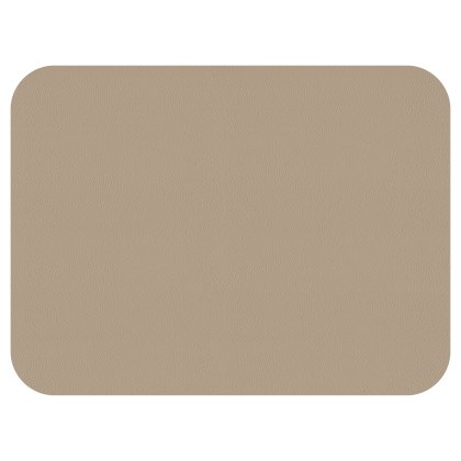 Tradestock Taupe Sandstone Flexi Faux Leather Placemats set of 2