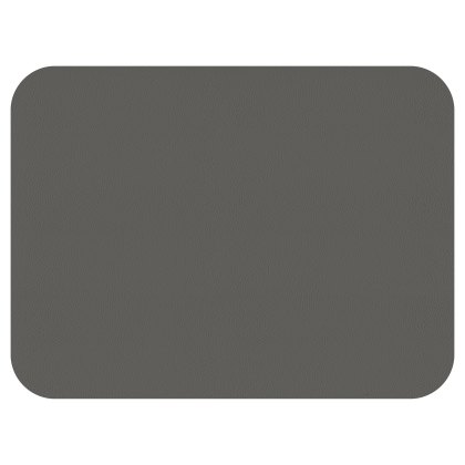 Tradestock 2-tone Grey Flexi Faux Leather Placemats set of 2