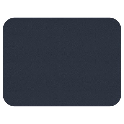 Tradestock Navy Grey Flexi Faux Leather Placemats set of 2