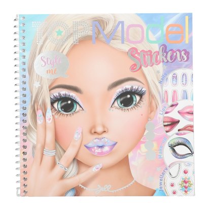 TOPModel Style Me Up Face Sticker Book