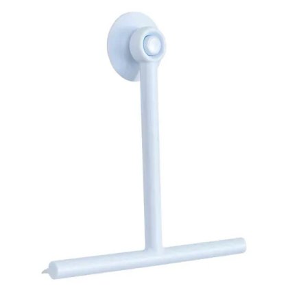 Showerdrape Rocco White Squeegee Showerdrape Rocco White Squeegee