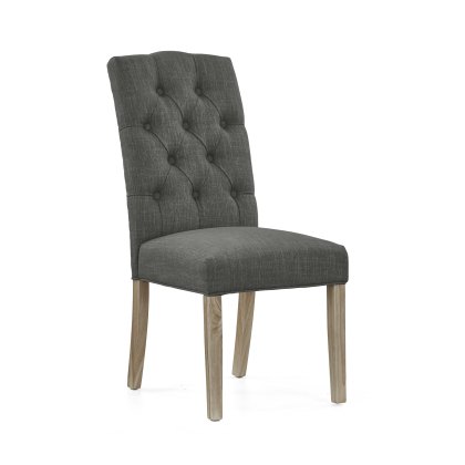Thornham Chelsea Chair Pair in Charcoal Thornham Chelsea Chair Pair in Charcoal