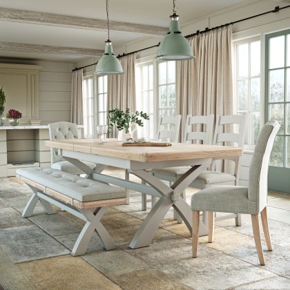 Thornham Cross Leg Extending Dining Table