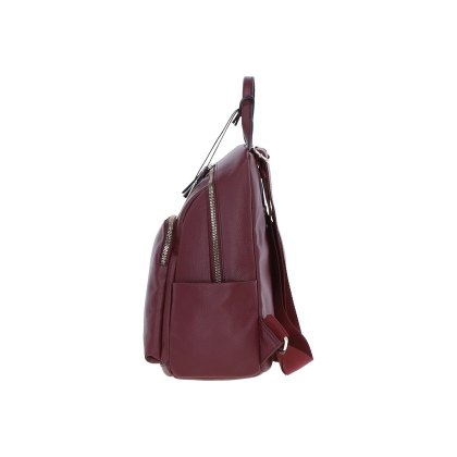 Bordeaux Leather Backpack