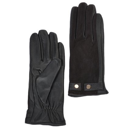 Ladies Black Leather Gloves Ladies Black Leather Gloves