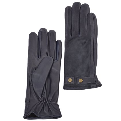 Ladies Navy Leather Gloves Ladies Navy Leather Gloves