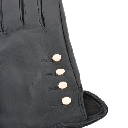 Ladies Black Leather Gloves