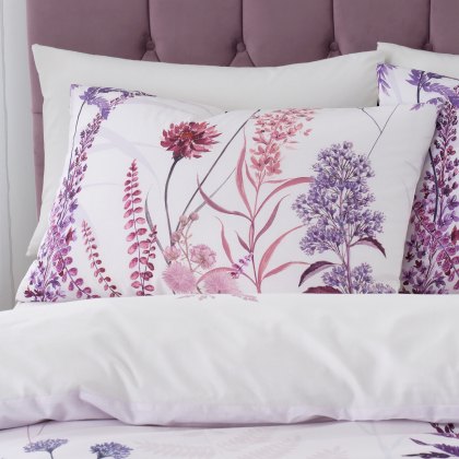 RHS Meadow Haze Lilac Duvet Set