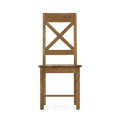 Chester Cross Back Wooden Dining Chair