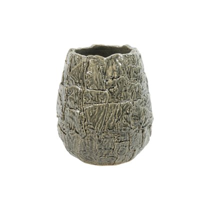 Felicitas Round Grey Vase