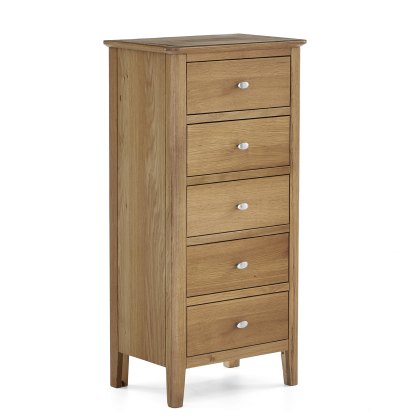 Sand Banks 5 Drawer Tallboy