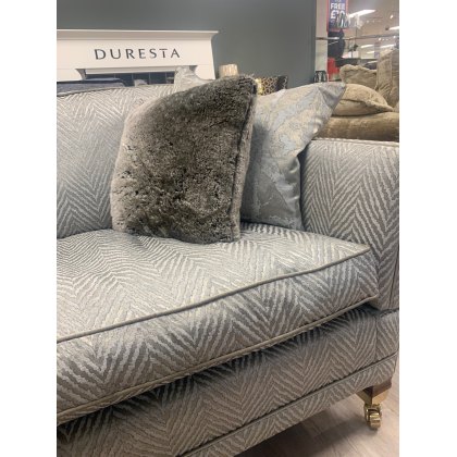 Duresta Trafalgar 3 Seater Sofa in Dolomite Diamond Mink - EX DISPLAY