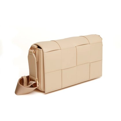 Alice Wheeler Sand Lisbon Crossbody Bag