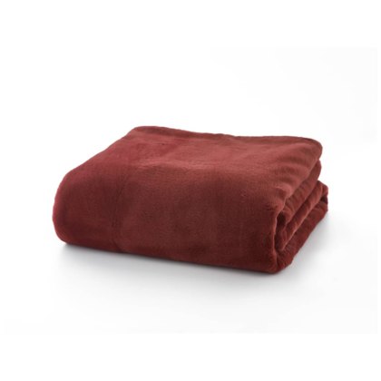 Deyongs Aspen Ruby Faux Fur Throw