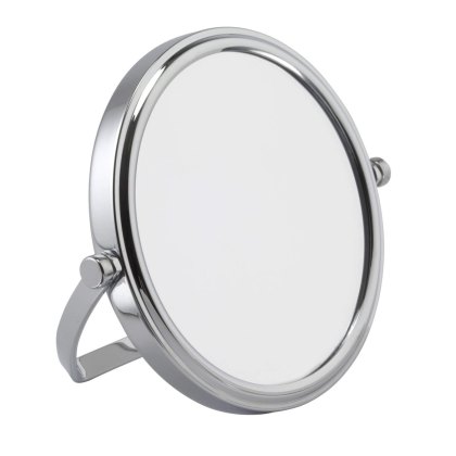 Alice Wheeler Chrome 7x Round Mirror