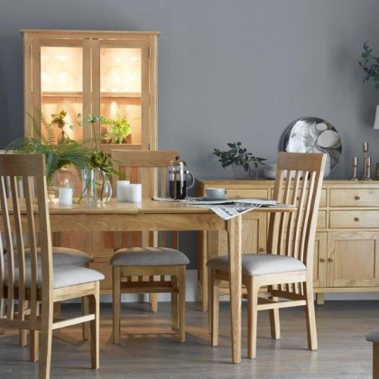 Coastal 1.6m Extending Table and 6 Dining Chairs Coastal 1.6m Extending Table and 6 Dining Chairs