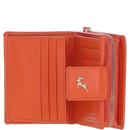 Ashwood Leather Orange RFID Secure Purse