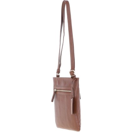 Ashwood Leather Chester Tan Crossbody Bag