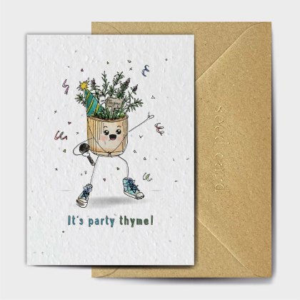 The Seed Card Company Its Peanut Butter Birthday Thyme Card The Seed Card Company Its Peanut Butter Birthday Thyme Card