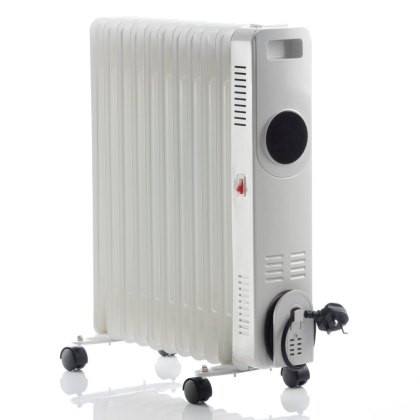 Daewoo 2500W Oil Filled Radiator with LED Display & Remote Control Daewoo 2500W Oil Filled Radiator with LED Display & Remote Control