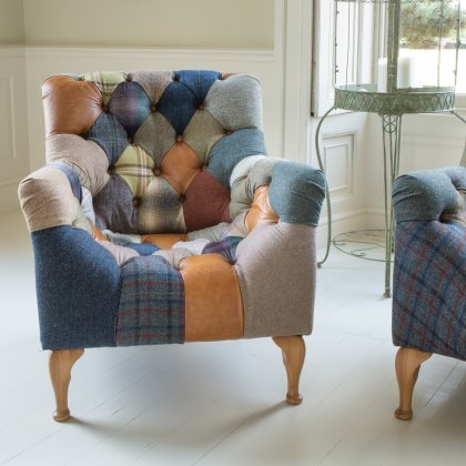Bamford Club Patchwork Chair Bamford Club Patchwork Chair