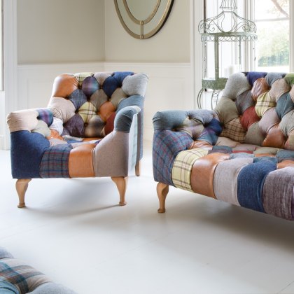 Bamford Club Patchwork 2 Seater Sofa Bamford Club Patchwork 2 Seater Sofa