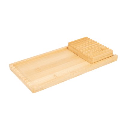 &Again Bamboo Soap Dish Caddy Set