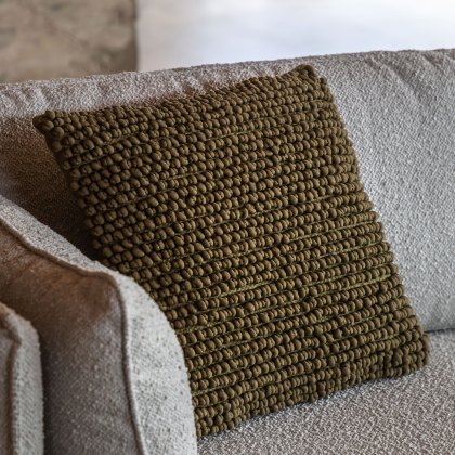 Gallery Direct Pino Olive Cushion Gallery Direct Pino Olive Cushion