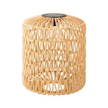 Kaemingk Wicker Solar Lantern Kaemingk Wicker Solar Lantern
