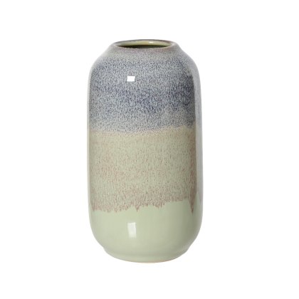 Kaemingk Faded Purple and Pink Tricolour Vase Kaemingk Faded Purple and Pink Tricolour Vase