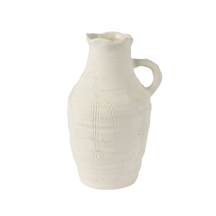 Kaemingk Matte Stoneware Jug with Handle Kaemingk Matte Stoneware Jug with Handle