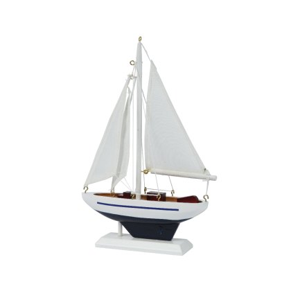 Kaemingk Small Firwood Boat Ornament Kaemingk Small Firwood Boat Ornament
