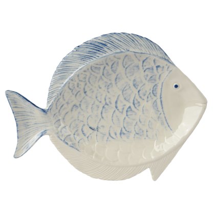 Kaemingk Porcelain Fish Plate Kaemingk Porcelain Fish Plate