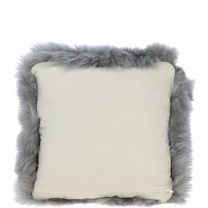 Ashwood Wool Cushion Grey