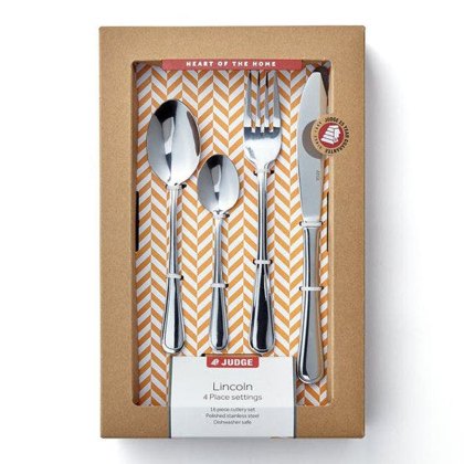 Judge Lincoln 16 Piece Cutlery Set