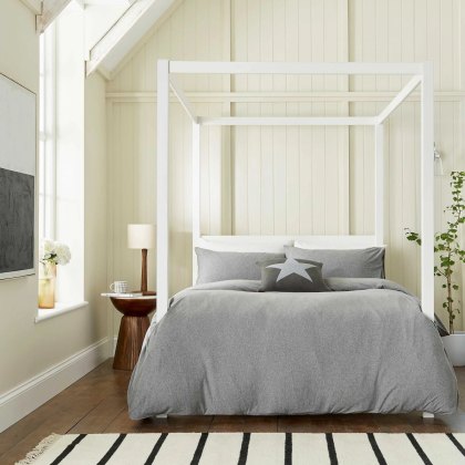 Helena Springfield Jersey Duvet Cover Set Grey Helena Springfield Jersey Duvet Cover Set Grey