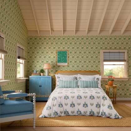 Joules Chintz Floral Duvet Cover Set Blue Joules Chintz Floral Duvet Cover Set Blue