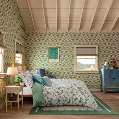 Joules Festival Pheasants Duvet Cover Set Green Joules Festival Pheasants Duvet Cover Set Green