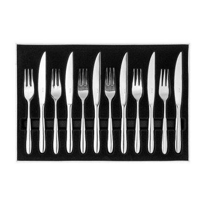 Stellar Winchester 12 Piece Steak Knife & Fork Set