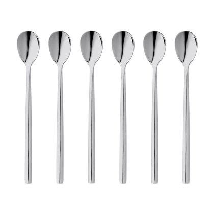 Stellar Rochester 6 Piece Latte Sundae Spoon Set Stellar Rochester 6 Piece Latte Sundae Spoon Set