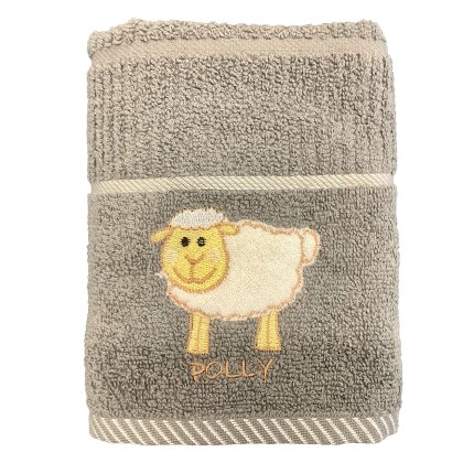 Cheshatex Polly the Sheep Grey Tea Towel Cheshatex Polly the Sheep Grey Tea Towel