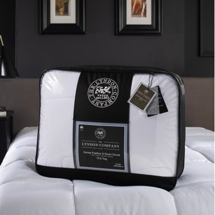 The Lyndon Company Goose Feather & Down 10.5 Tog Duvet The Lyndon Company Goose Feather & Down 10.5 Tog Duvet