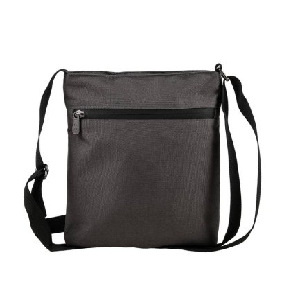 Eco Chic Charcoal Messenger Bag