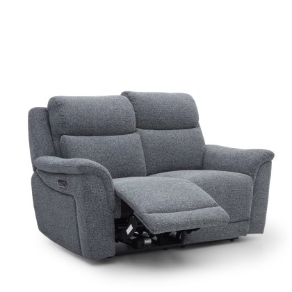 Noah 2 Seater Power Recliner in Milan Anthracite